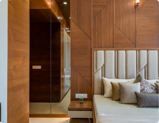 Modern And Creative Design Trend Featuring Wooden Panel Wall